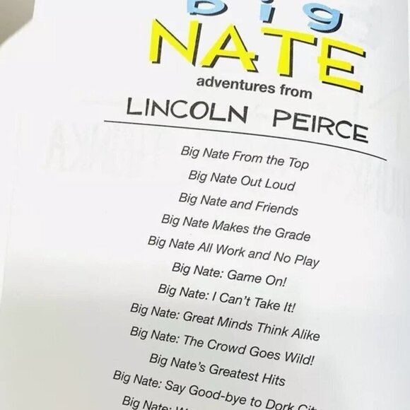 BIG NATE THUNKA. THUNKA. THUNKA. Book by Lincoln Peirce (Paperback) Brand New - Picture 3 of 6